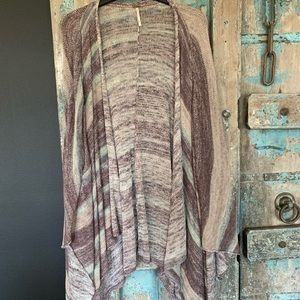 Free people sweater cardigan/kimono